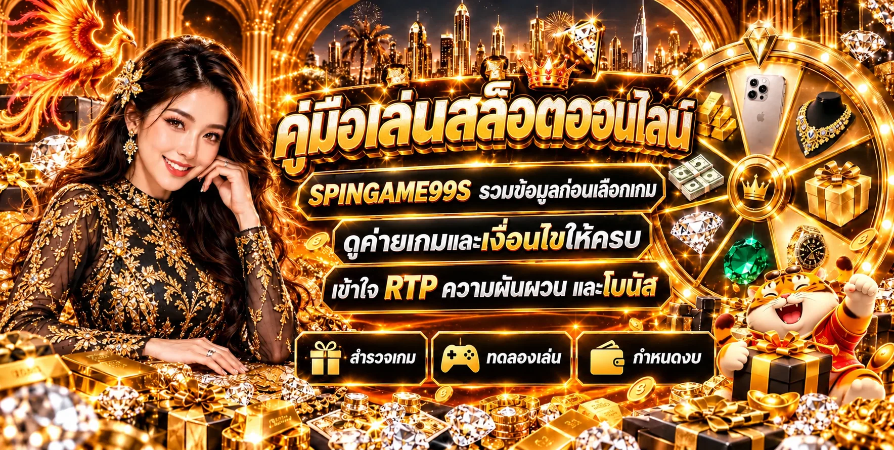 คู่มือสล็อตออนไลน์ SPINGAME99S และการตั้งงบ